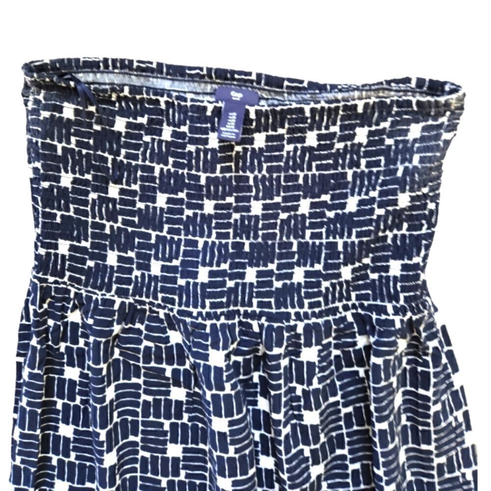 EC GAP STRAPLESS MAXI DRESS SZ.M - Picture 3 of 4